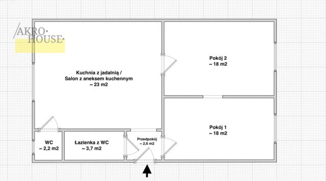 Mieszkanie 2-pokojowe Rydułtowy Orłowiec, os. Orłowiec. Zdjęcie 2