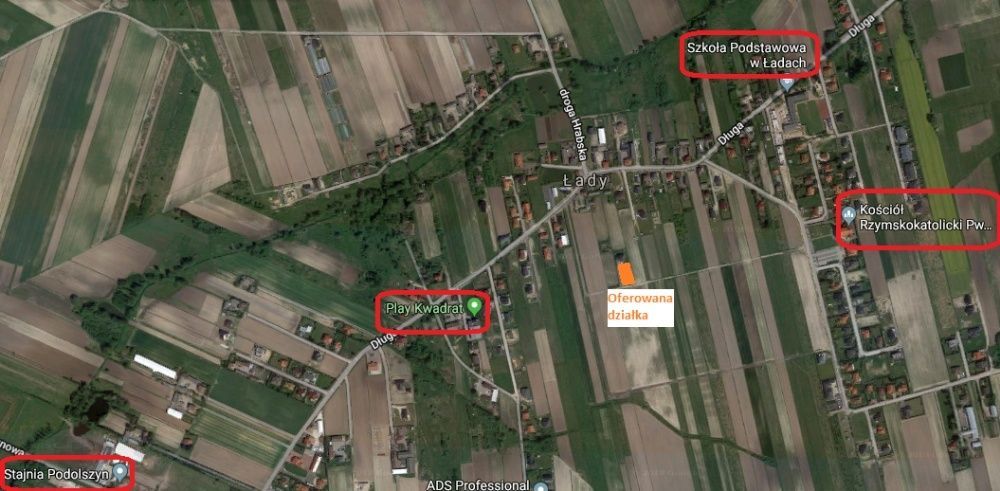 Działka budowlana Łady, ul. Bakaliowa. Zdjęcie 4