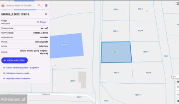 Działka budowlana Brzezie k. Sulechowa, ul. Poligonowa