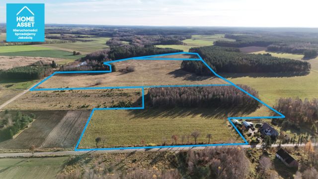 Działka rolna Dąbrówno. Zdjęcie 1