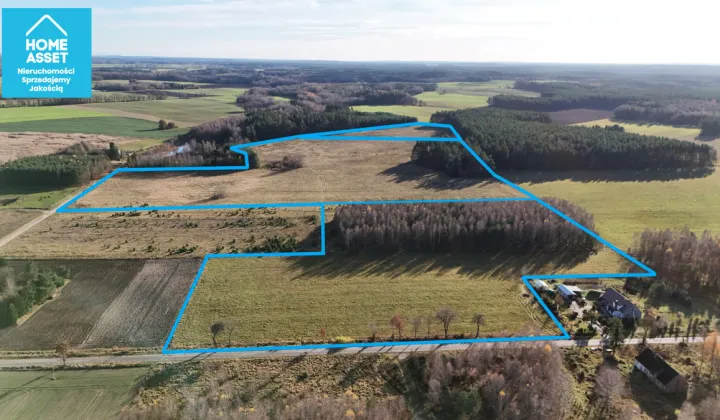 Działka rolna Dąbrówno
