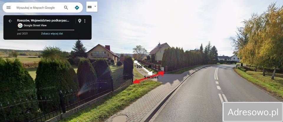 Działka budowlana Rzeszów Budziwój, ul. Budziwojska