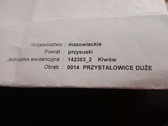 Działka rolna Przystałowice Duże. Zdjęcie 1