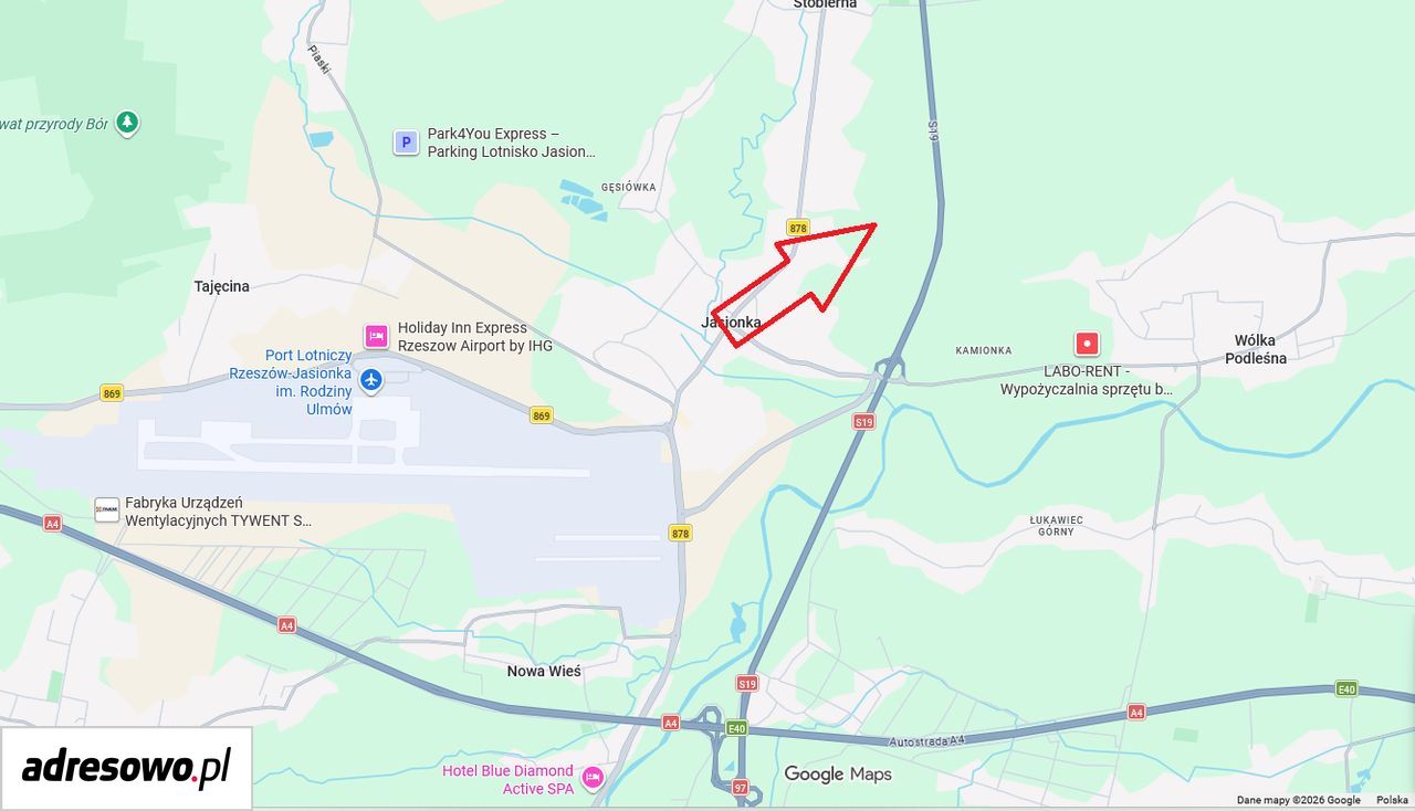Działka budowlana Jasionka. Zdjęcie 3