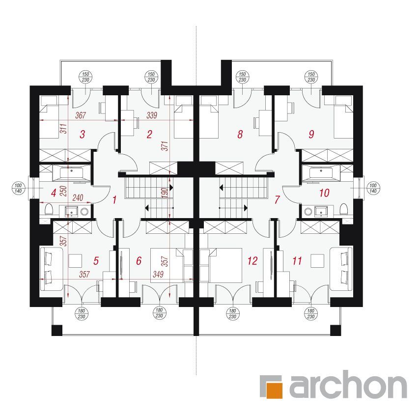 bliźniak, 5 pokoi Zdziechowa. Zdjęcie 6