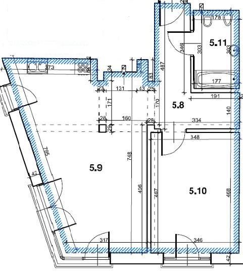 Mieszkanie 2-pokojowe Kraków Podgórze, ul. Celna. Zdjęcie 16