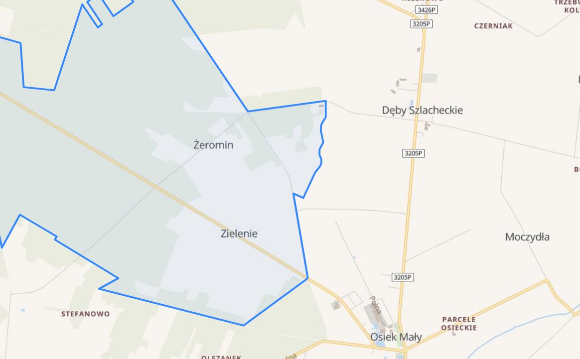 Działka budowlana Zielenie, ul. Zielona. Zdjęcie 2