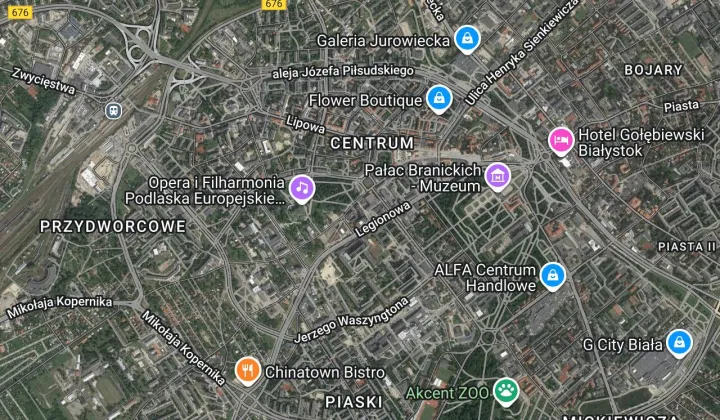 Mieszkanie 3-pokojowe Białystok Centrum, ul. Józefa Marjańskiego