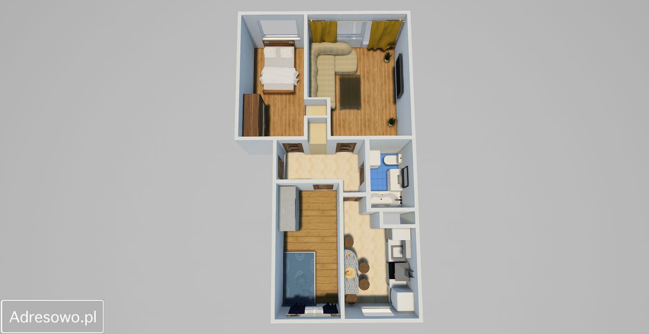 Mieszkanie 3-pokojowe Rzepin, ul. Bolesława Chrobrego. Zdjęcie 10