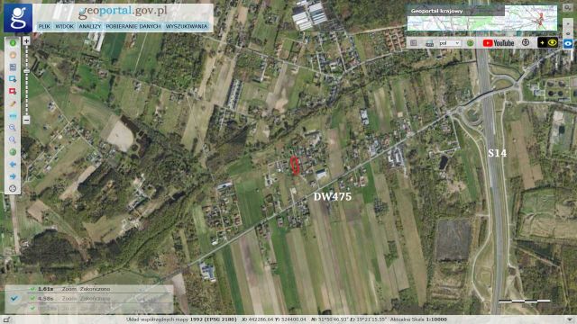 Działka rolno-budowlana Zgierz, ul. Piaskowice. Zdjęcie 1