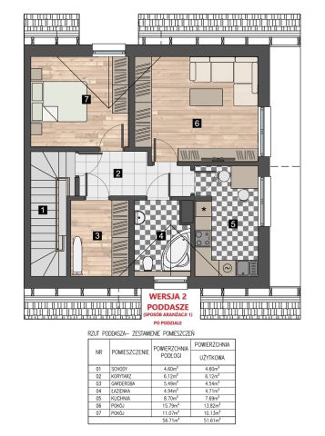 Mieszkanie 5-pokojowe Świątniki Górne, ul. Franciszka Bielowicza. Zdjęcie 13
