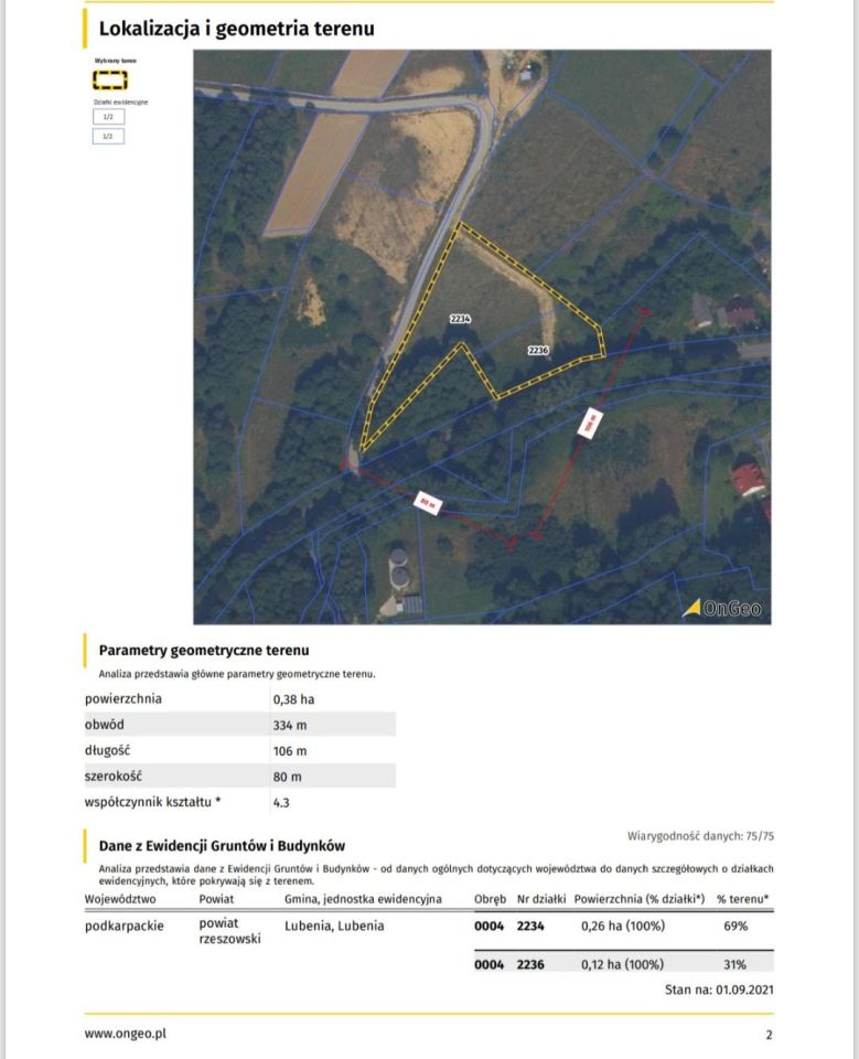 Działka rolno-budowlana Straszydle Grody. Zdjęcie 2