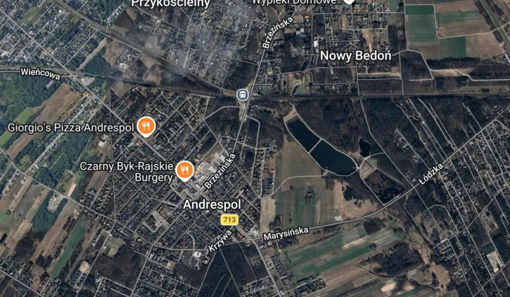 Działka budowlana Andrespol, ul. Stawowa