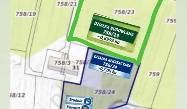 Działka budowlana Surmaczówka