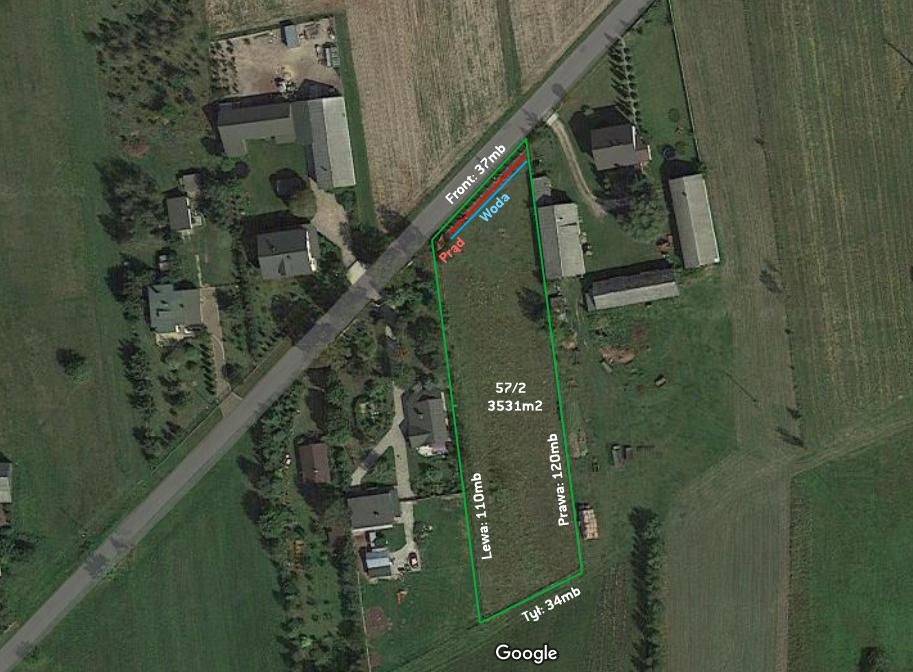 Działka budowlana Bojmie, ul. Północna. Zdjęcie 2