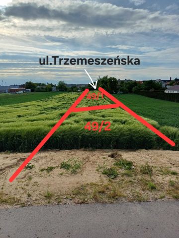 Działka budowlana Gąsawa, ul. Trzemeszeńska. Zdjęcie 1