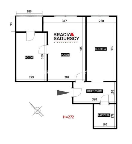 Mieszkanie 2-pokojowe Kraków Grzegórzki, ul. Grzegórzecka. Zdjęcie 19