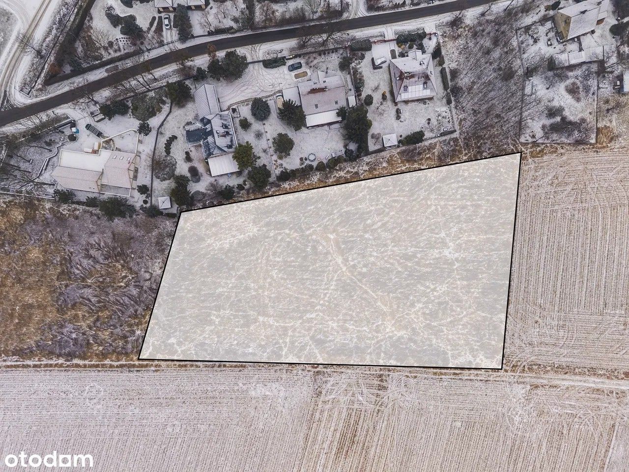 Działka budowlana Krzyków, ul. Zachodnia. Zdjęcie 2