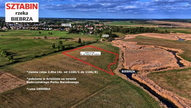 Działka rolna Sztabin. Zdjęcie 1