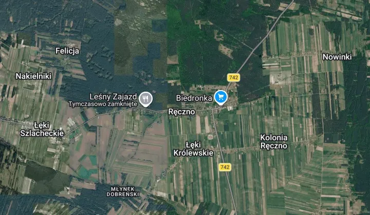 Działka budowlana Ręczno