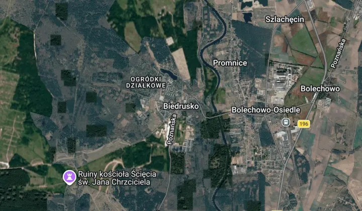 Działka rod Biedrusko
