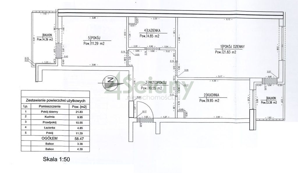 Mieszkanie 2-pokojowe Warszawa Ursynów, ul. Alternatywy. Zdjęcie 2