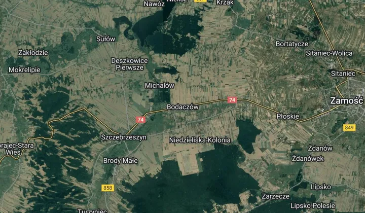 Działka budowlana Bodaczów Borek