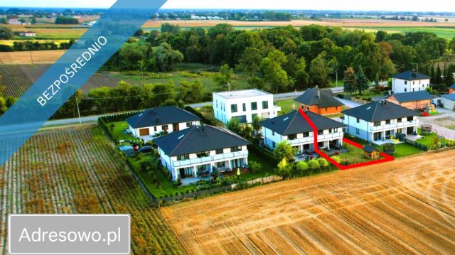 bliźniak, 4 pokoje Pogroszew-Kolonia, ul. Rumiankowa. Zdjęcie 1