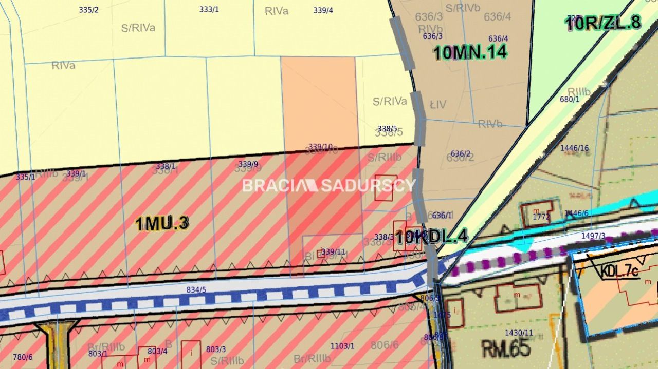 Działka budowlana Bęczyn. Zdjęcie 5