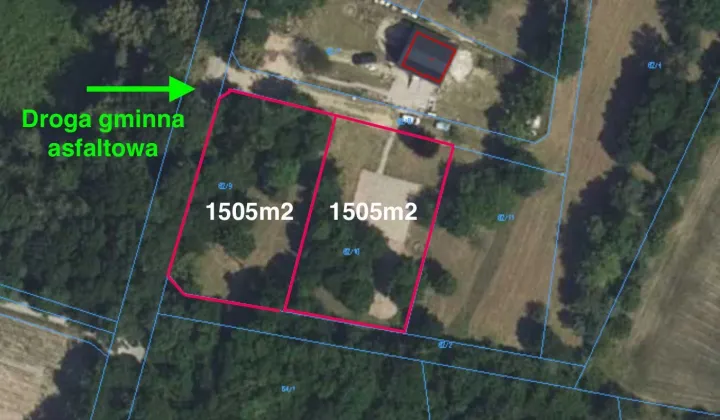 Działka budowlana Wola Pękoszewska