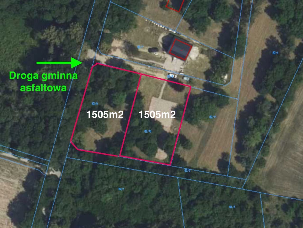 Działka budowlana Wola Pękoszewska. Zdjęcie 1