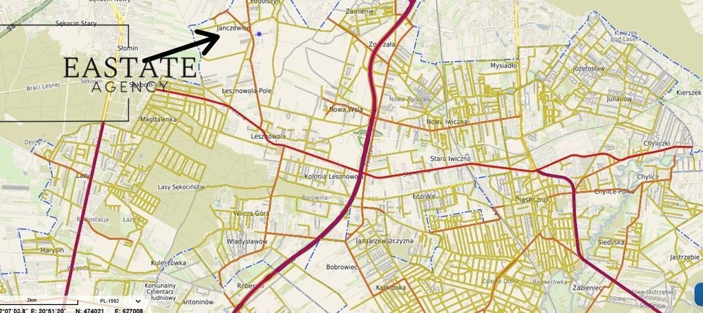 Działka budowlana Janczewice, ul. Jedwabna. Zdjęcie 4