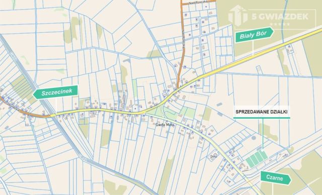 Działka budowlana Gwda Mała. Zdjęcie 8