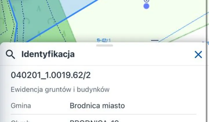 Działka budowlana Brodnica, ul. Skrajna