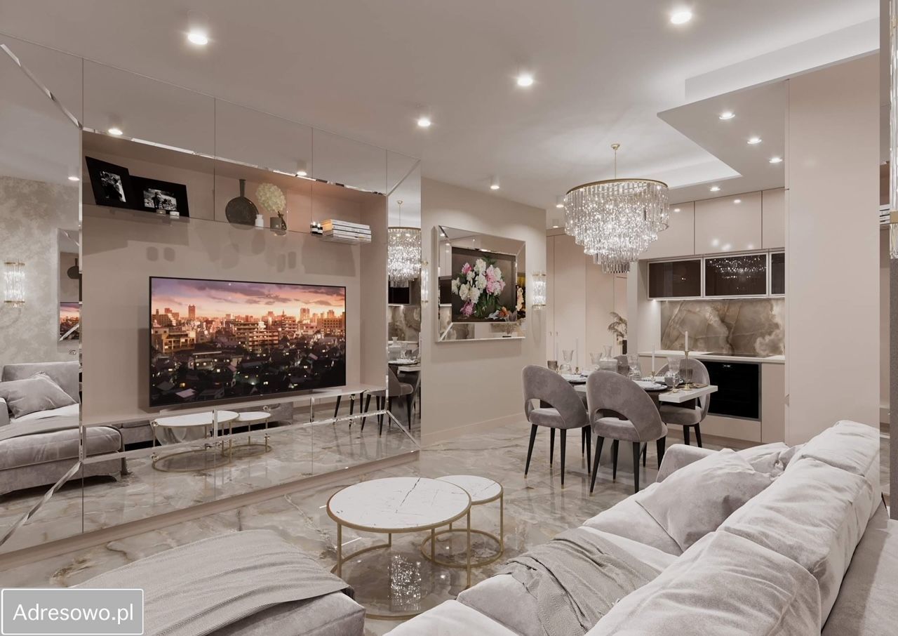 Mieszkanie 3-pokojowe Warszawa Mokotów, ul. Białej Floty