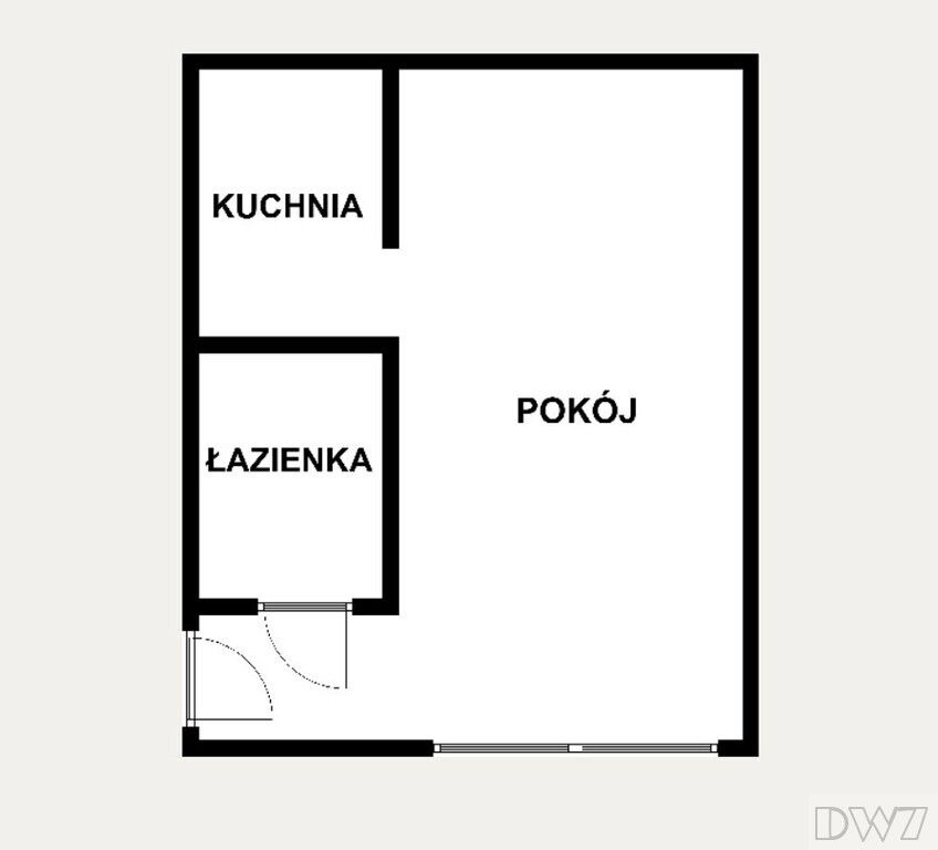 Mieszkanie 1-pokojowe Kraków Kazimierz, ul. Bocheńska. Zdjęcie 13