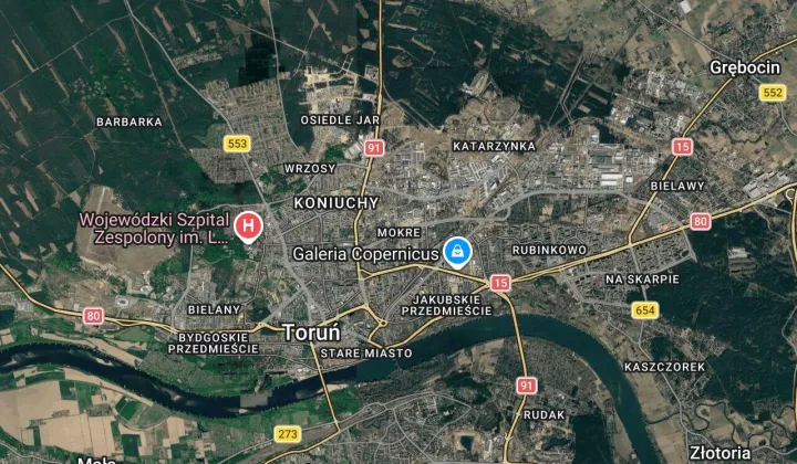 Mieszkanie 4-pokojowe Toruń Mokre, ul. Bażyńskich