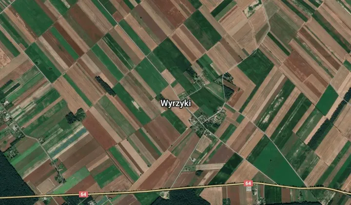 Działka rolna Wyrzyki