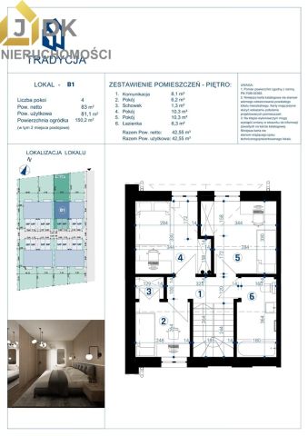 Mieszkanie 4-pokojowe Nowe Mostki. Zdjęcie 20