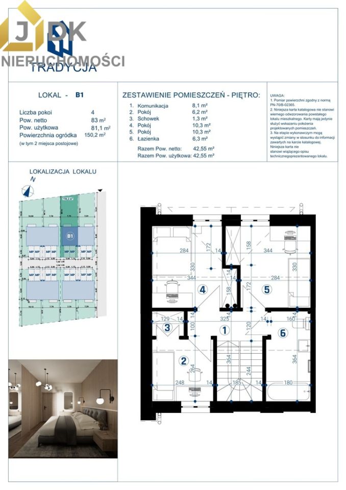 Mieszkanie 4-pokojowe Nowe Mostki. Zdjęcie 20