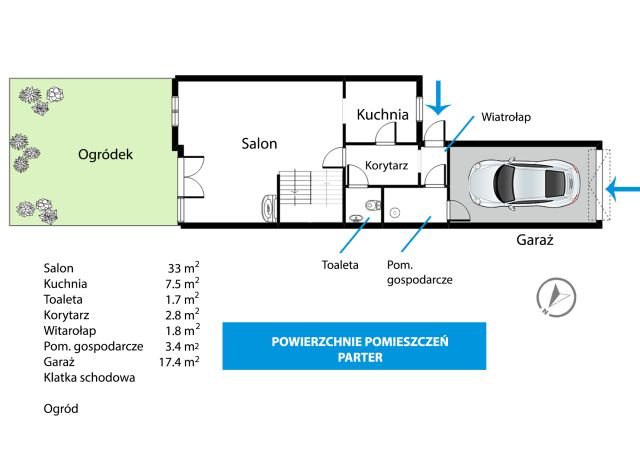 dom szeregowy, 4 pokoje Niepołomice, ul. Lawendowa. Zdjęcie 4