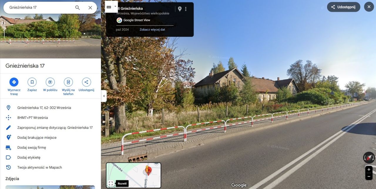 dworek Września, ul. Gnieźnieńska