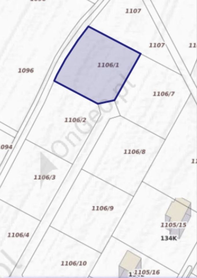 Działka budowlana Grabiny. Zdjęcie 4