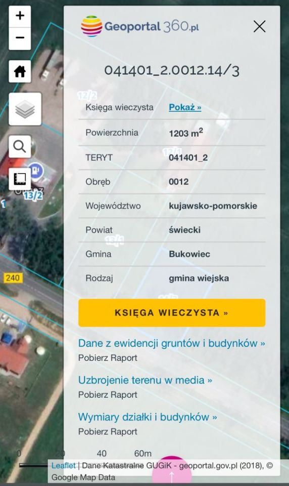 Działka budowlana Plewno. Zdjęcie 2