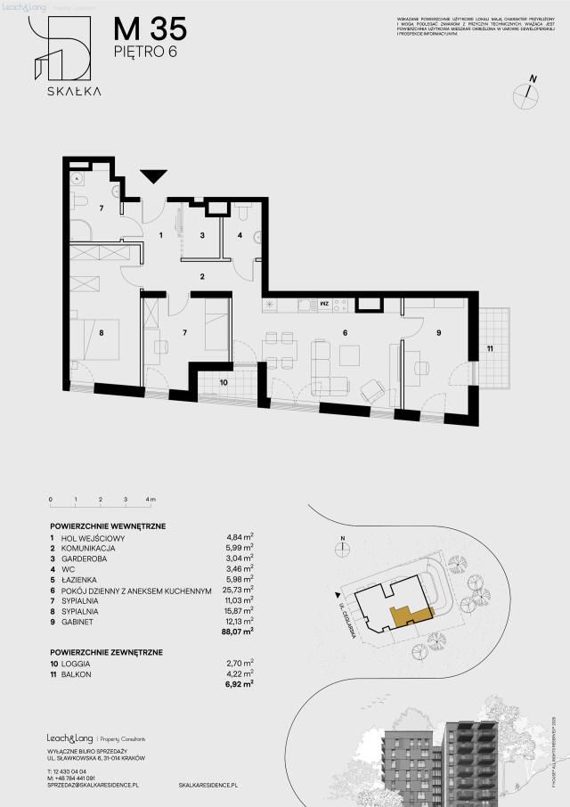 Mieszkanie 4-pokojowe Kraków Podgórze, ul. Ceglarska. Zdjęcie 6