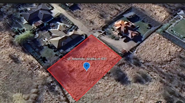 Działka budowlana Mierzyn, ul. Artemidy. Zdjęcie 1