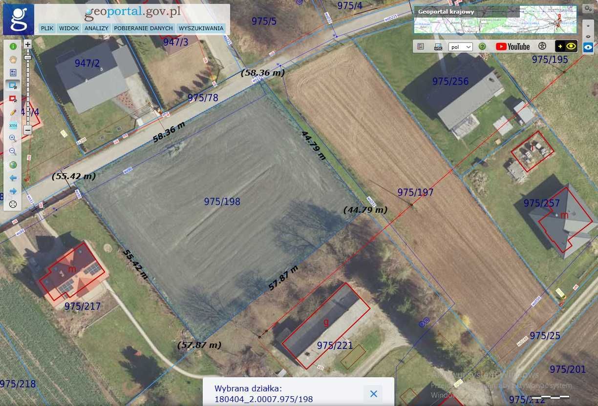 Działka budowlana Pełkinie