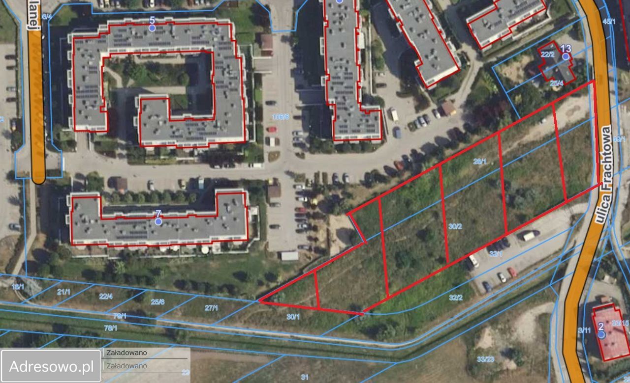 Działka inwestycyjna Warszawa Białołęka, ul. Frachtowa. Zdjęcie 5