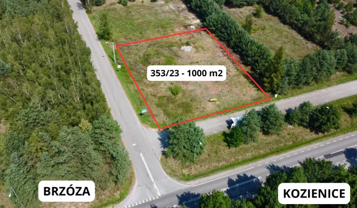 Działka budowlana Chinów Stary Chinów