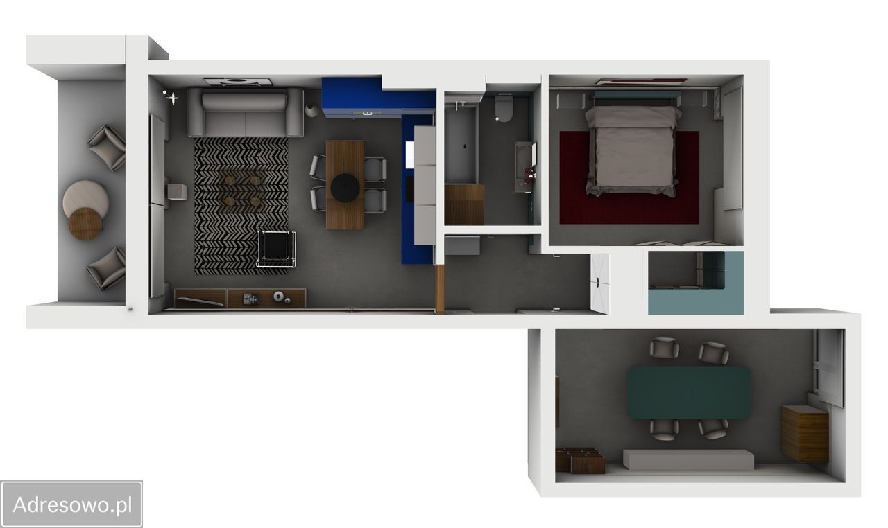Mieszkanie 3-pokojowe Olkusz Centrum, ul. Dworska. Zdjęcie 8